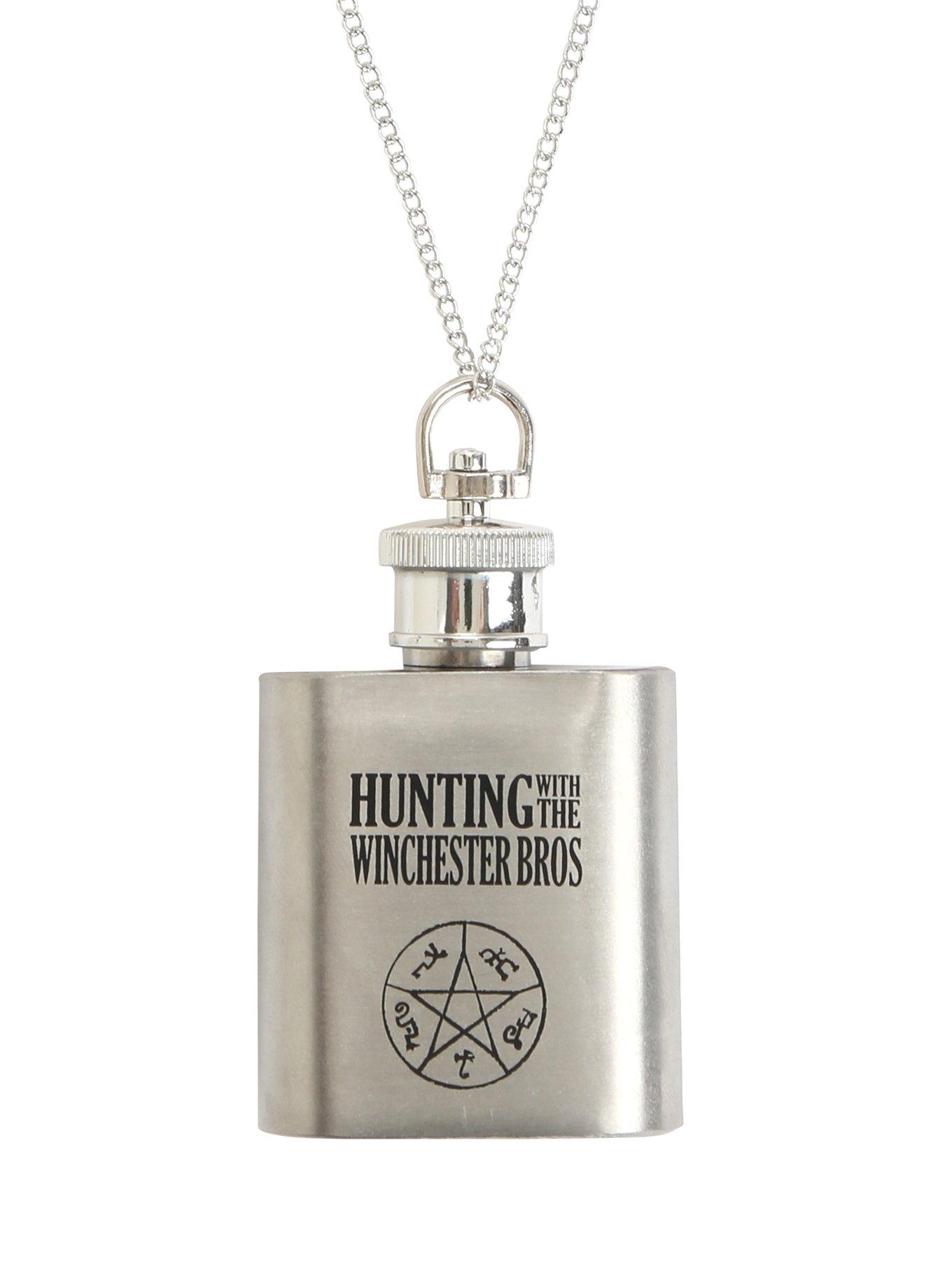 Supernatural Holy Water Flask Necklace, , alternate