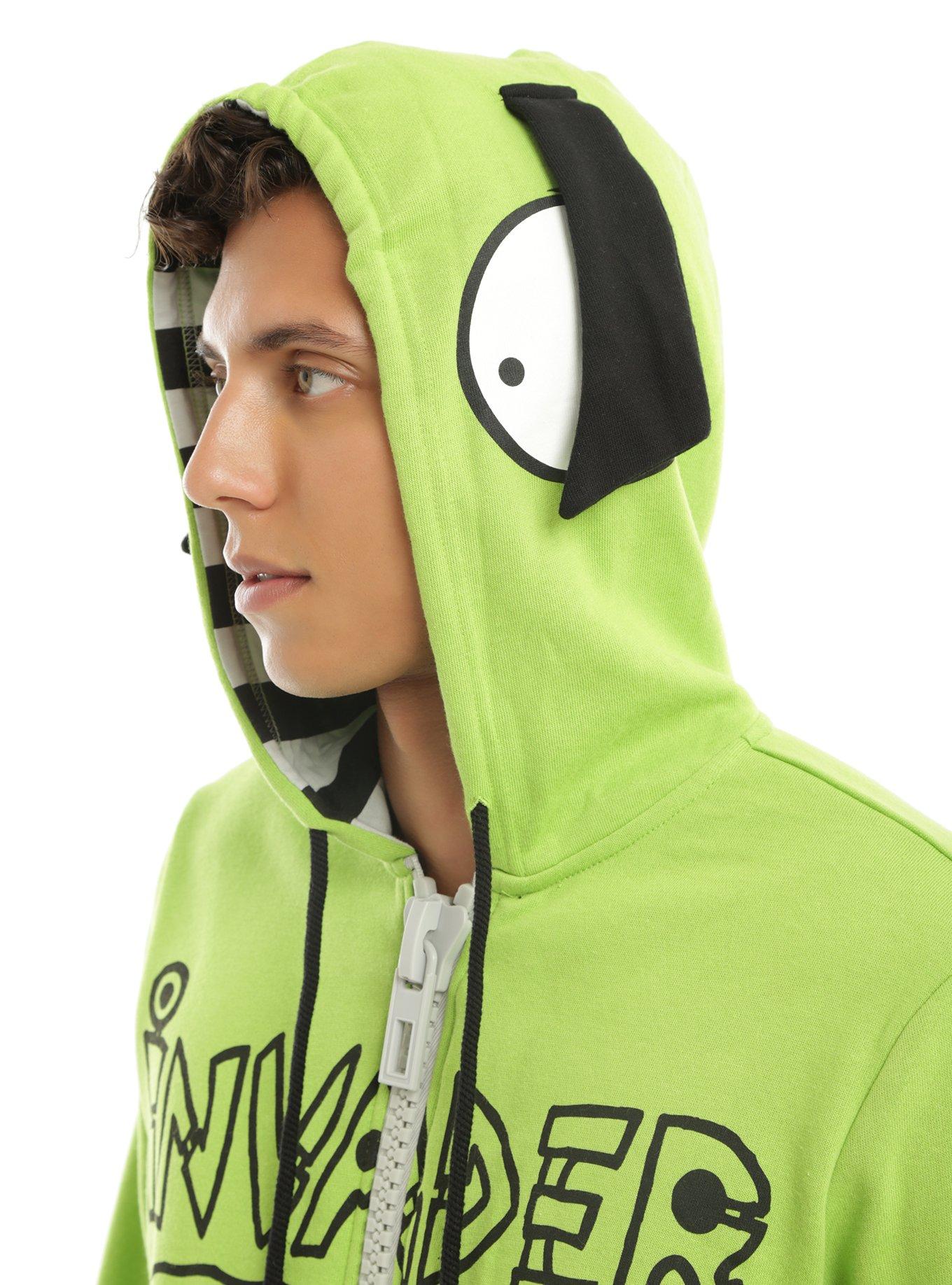 Invader Zim Cosplay Hoodie, , alternate
