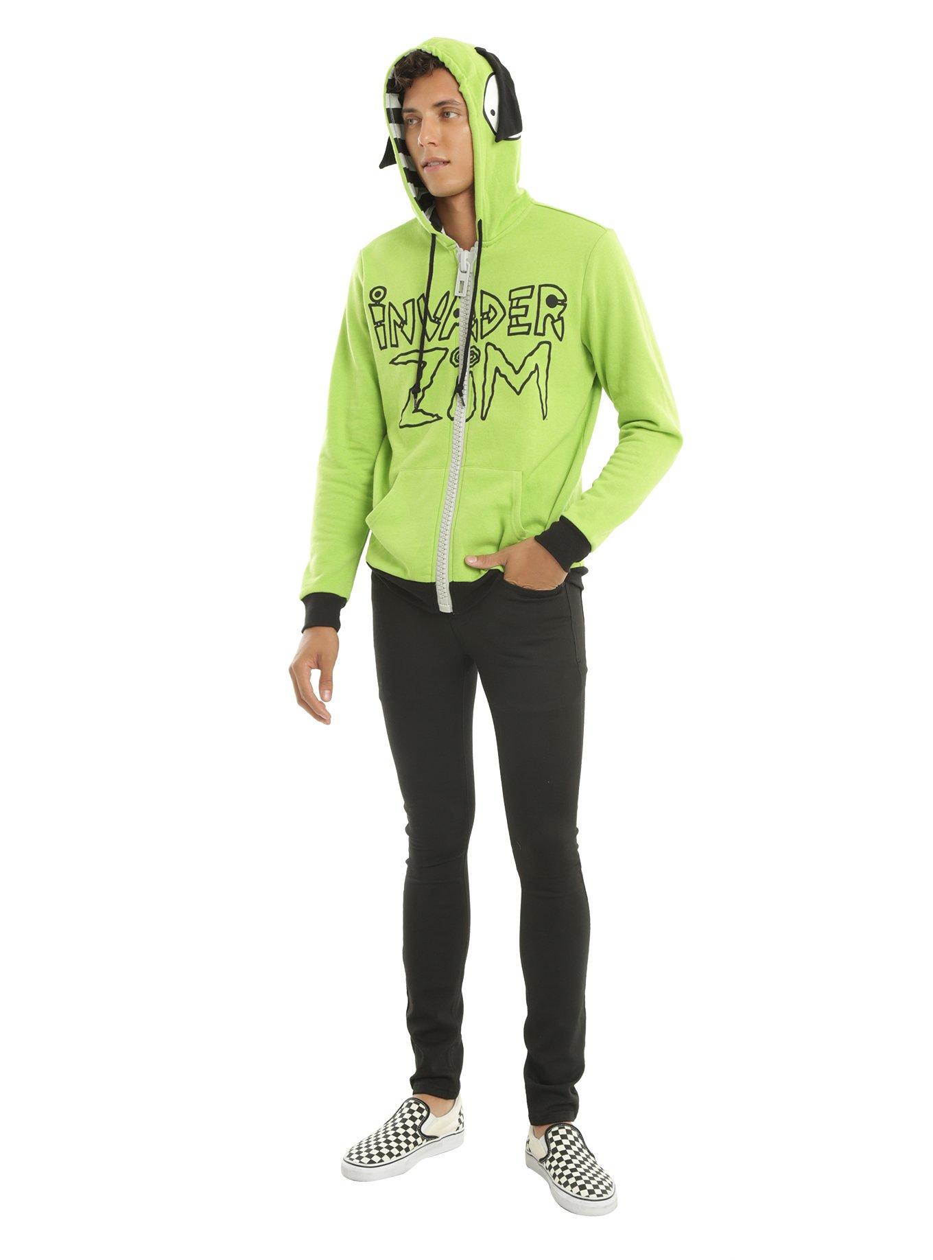 Invader Zim Cosplay Hoodie, , alternate