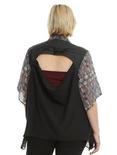 The Nightmare Before Christmas Stained Glass Kimono Plus Size, , alternate