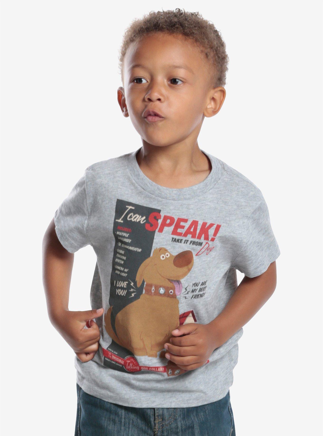 Disney Pixar Up Dug Talking Dog Vintage Toddler Tee, , alternate