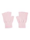 Pastel Pink Fingerless Gloves, , alternate