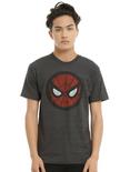 Marvel Spider-Man Face Logo Tri-Blend T-Shirt, , alternate