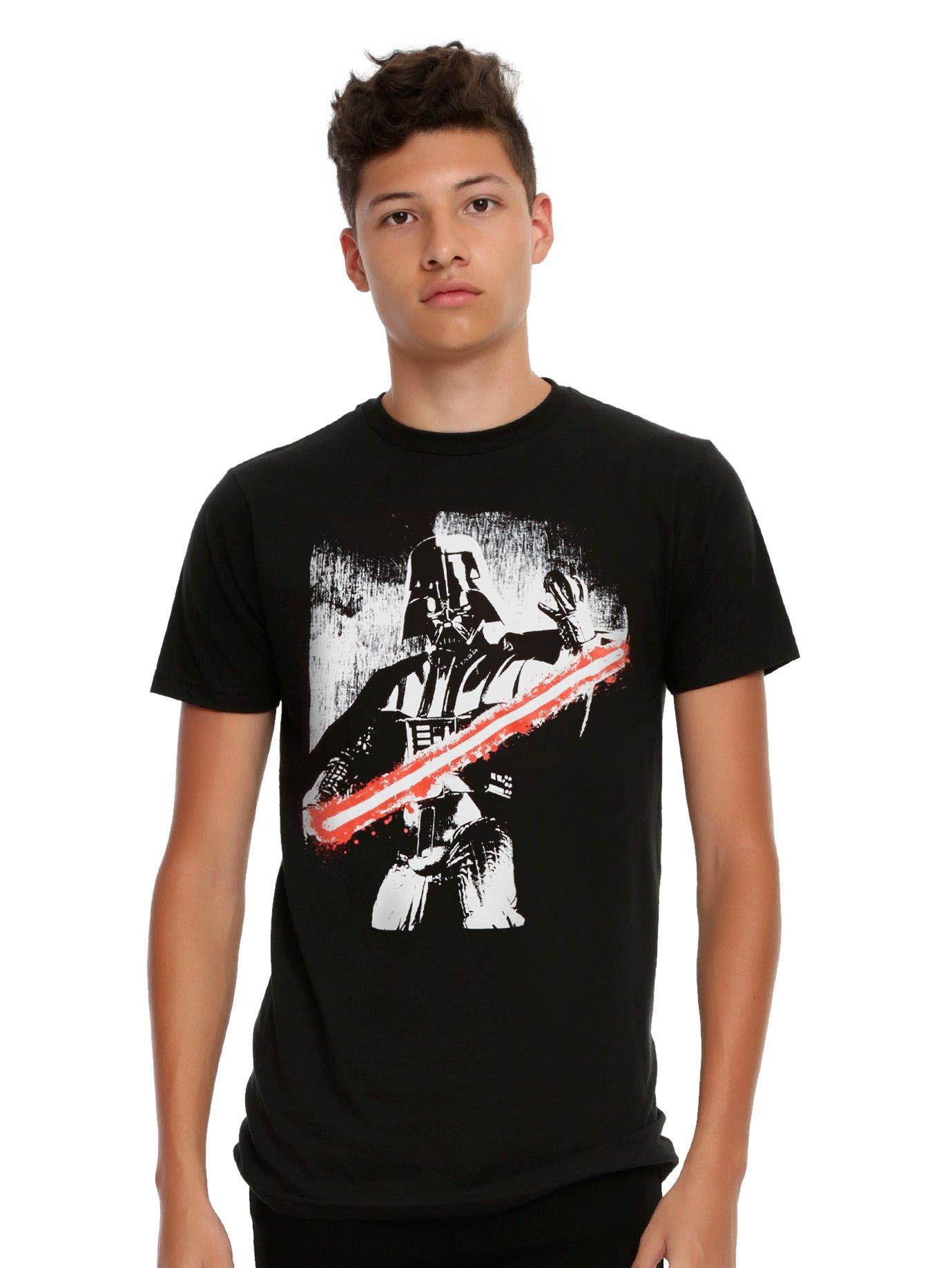 Star Wars Darth Vader Lightsaber T-Shirt, , alternate