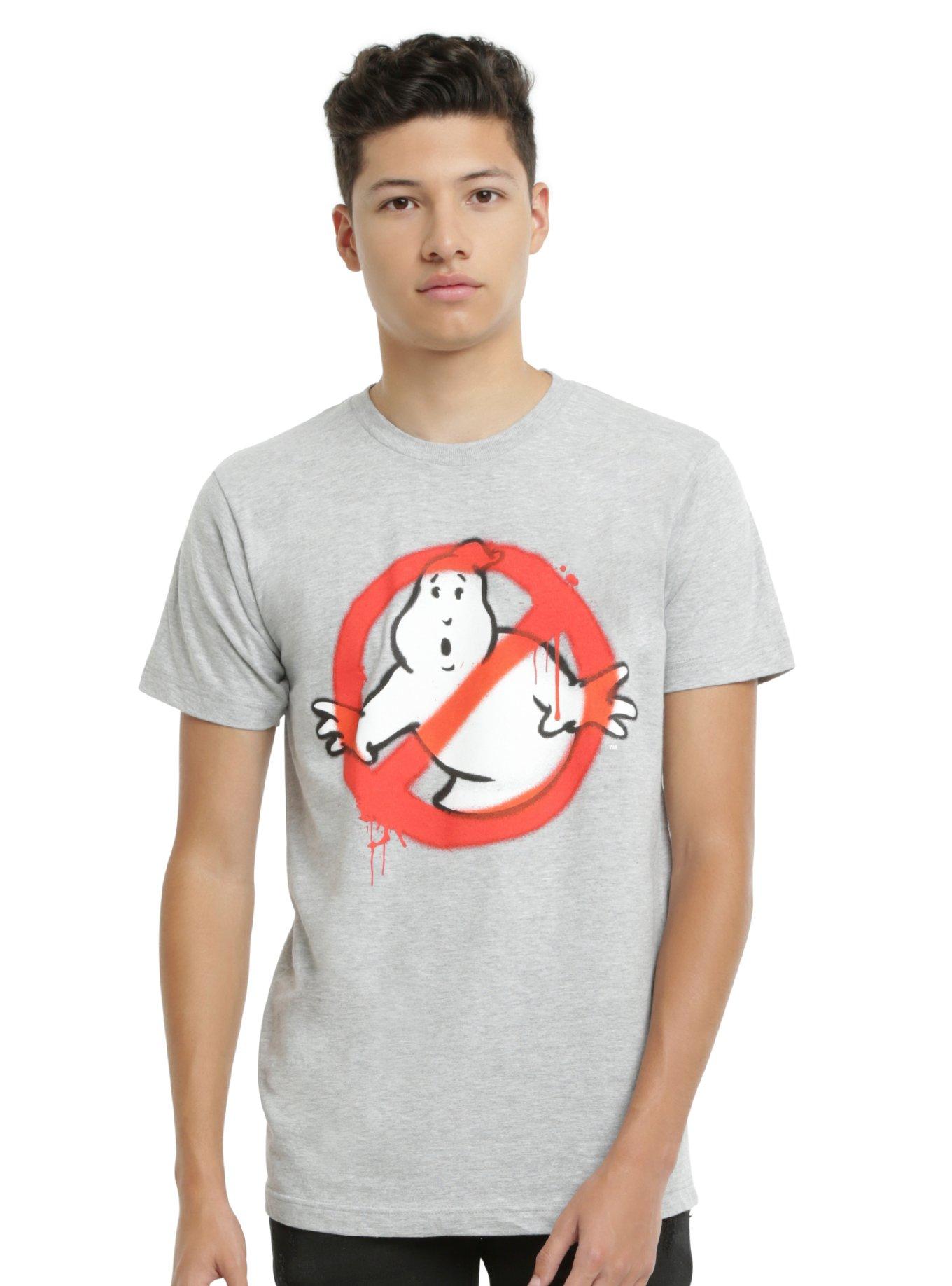 Ghostbusters Spray Paint Logo T-Shirt, , alternate