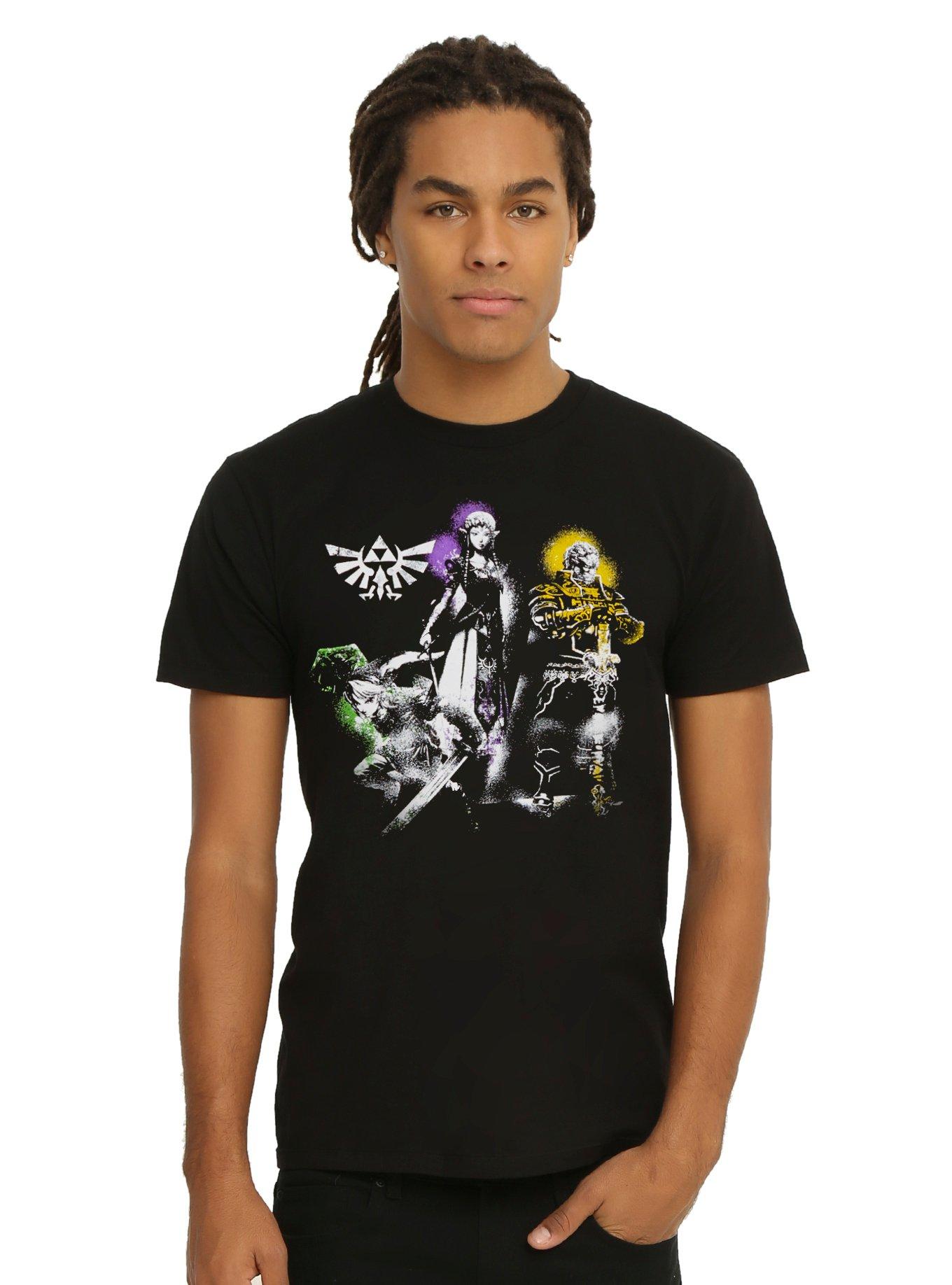 The Legend Of Zelda Spray Trio T-Shirt, , alternate