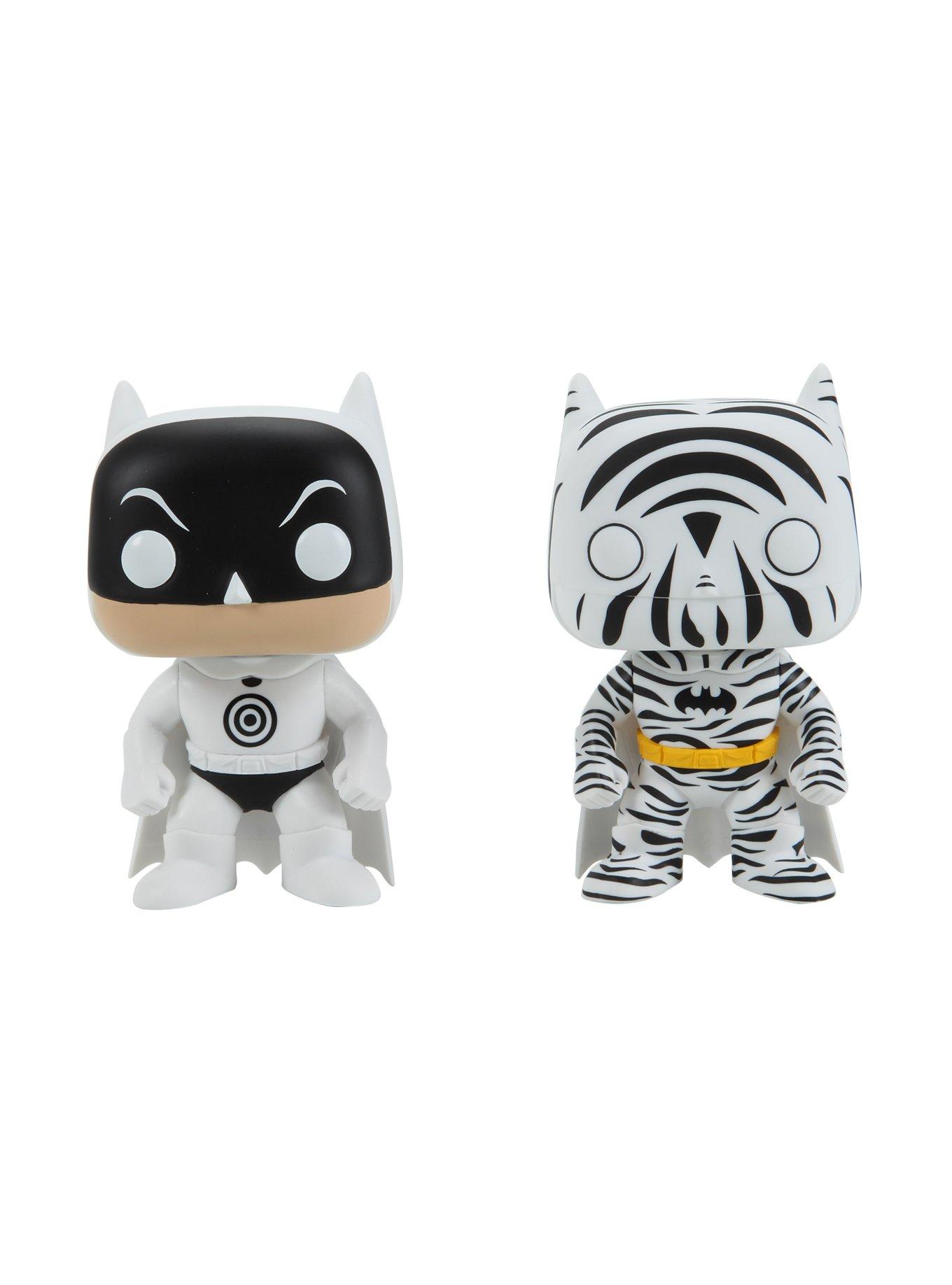 Funko DC Comics Pop! Heroes Zebra & Bullseye Batman Vinyl Figure Set Hot Topic Exclusive, , alternate