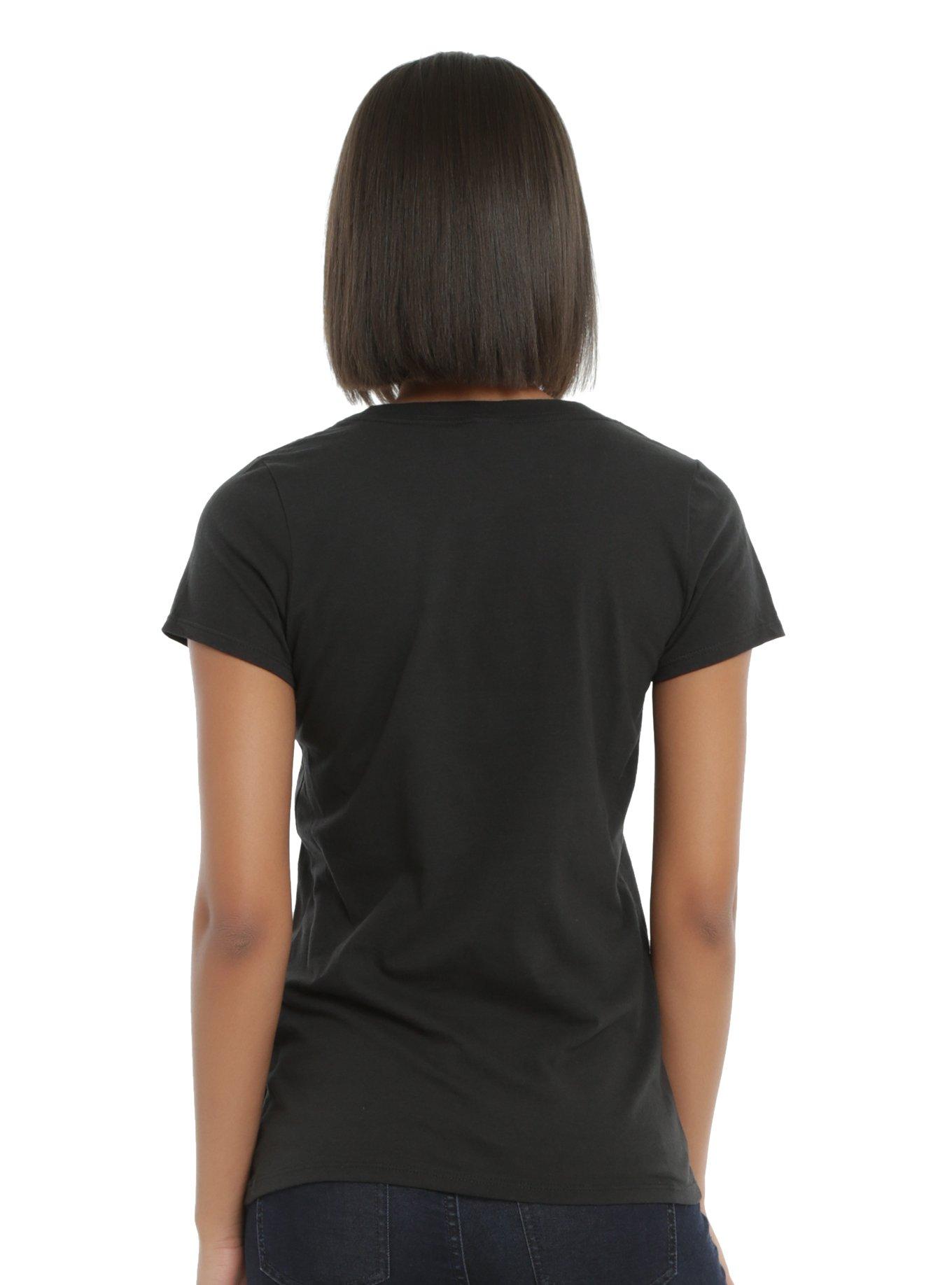 The Walking Dead Daryl Stained Glass Girls T-Shirt, , alternate