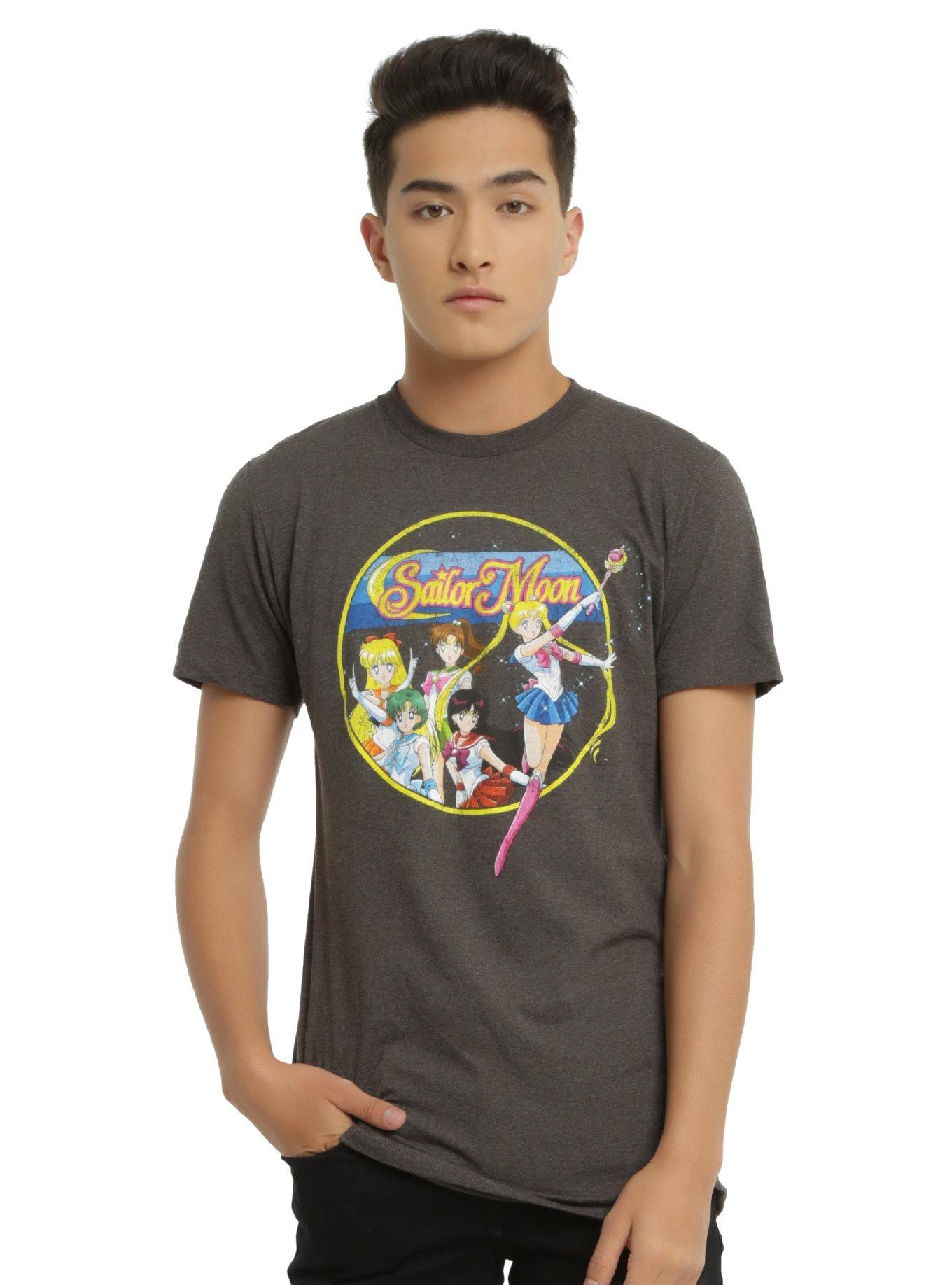 Sailor Moon Scouts Vintage T-Shirt, , alternate