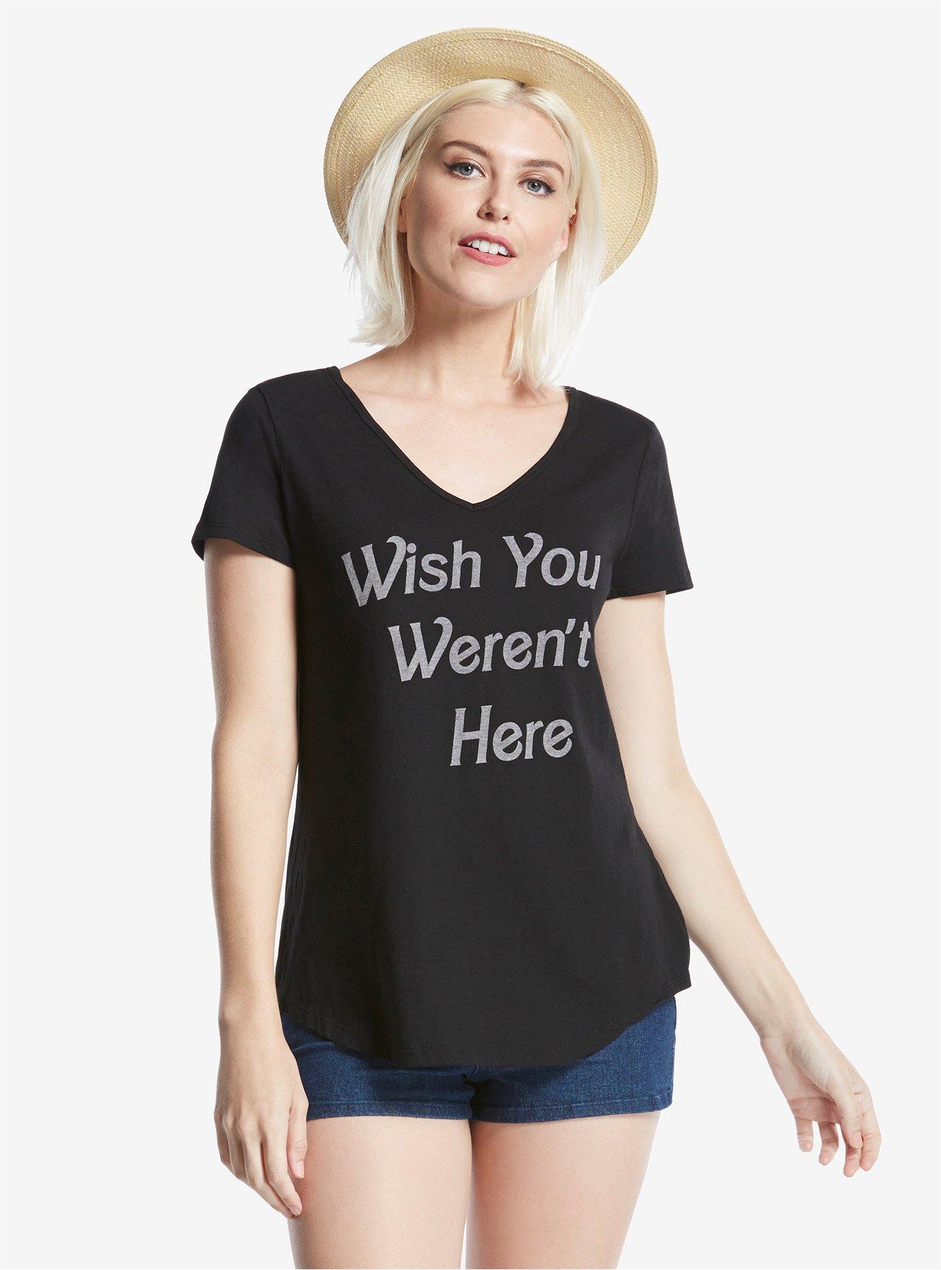 Wish You Weren&rsquo;t Here Womens Tee, , alternate