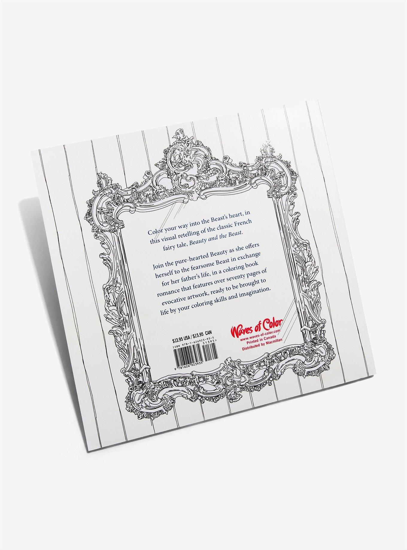 Beauty And The Beast Adult Coloring Book, , alternate