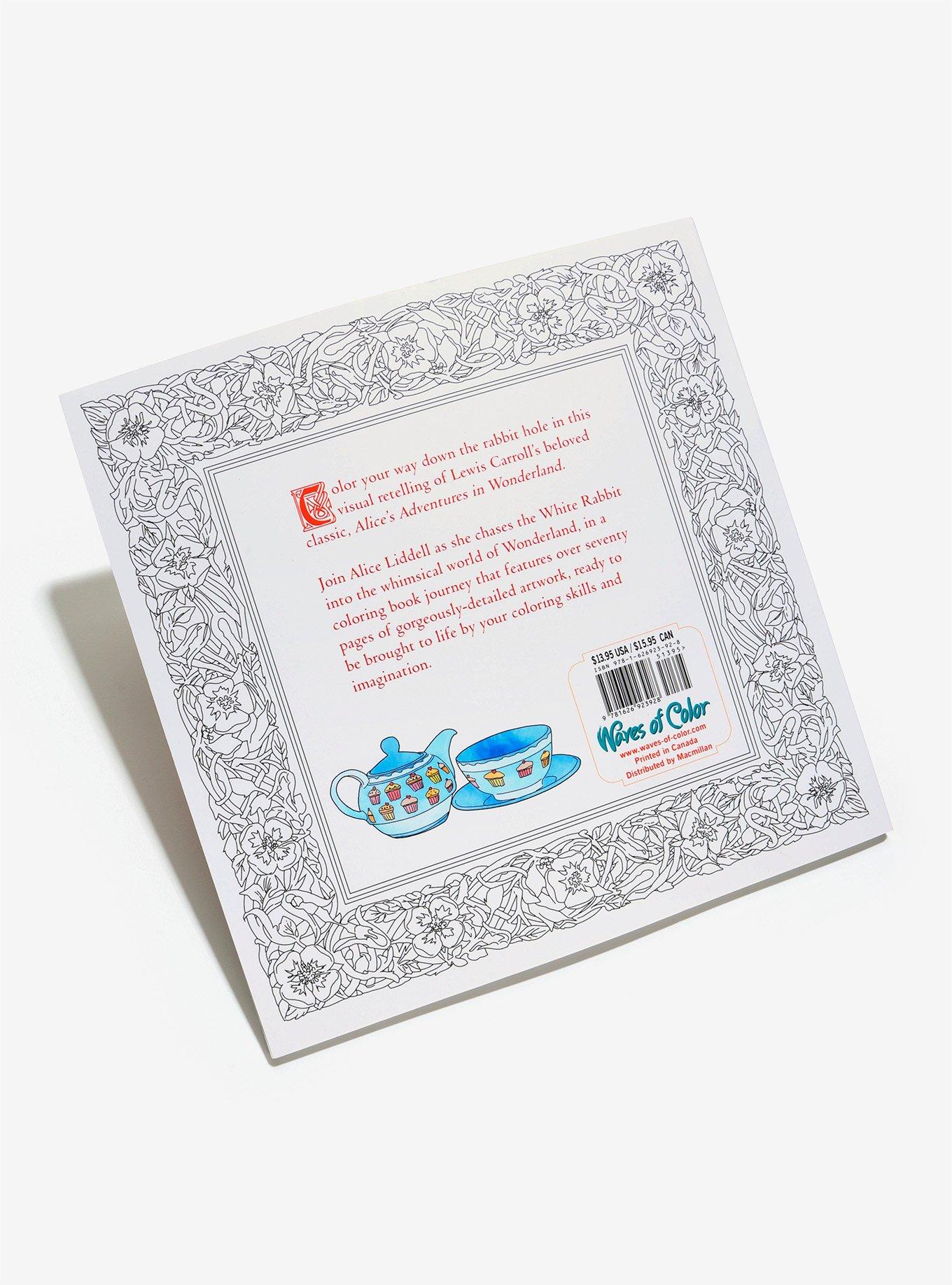 Alice In Wonderland Curiouser Coloring Book, , alternate