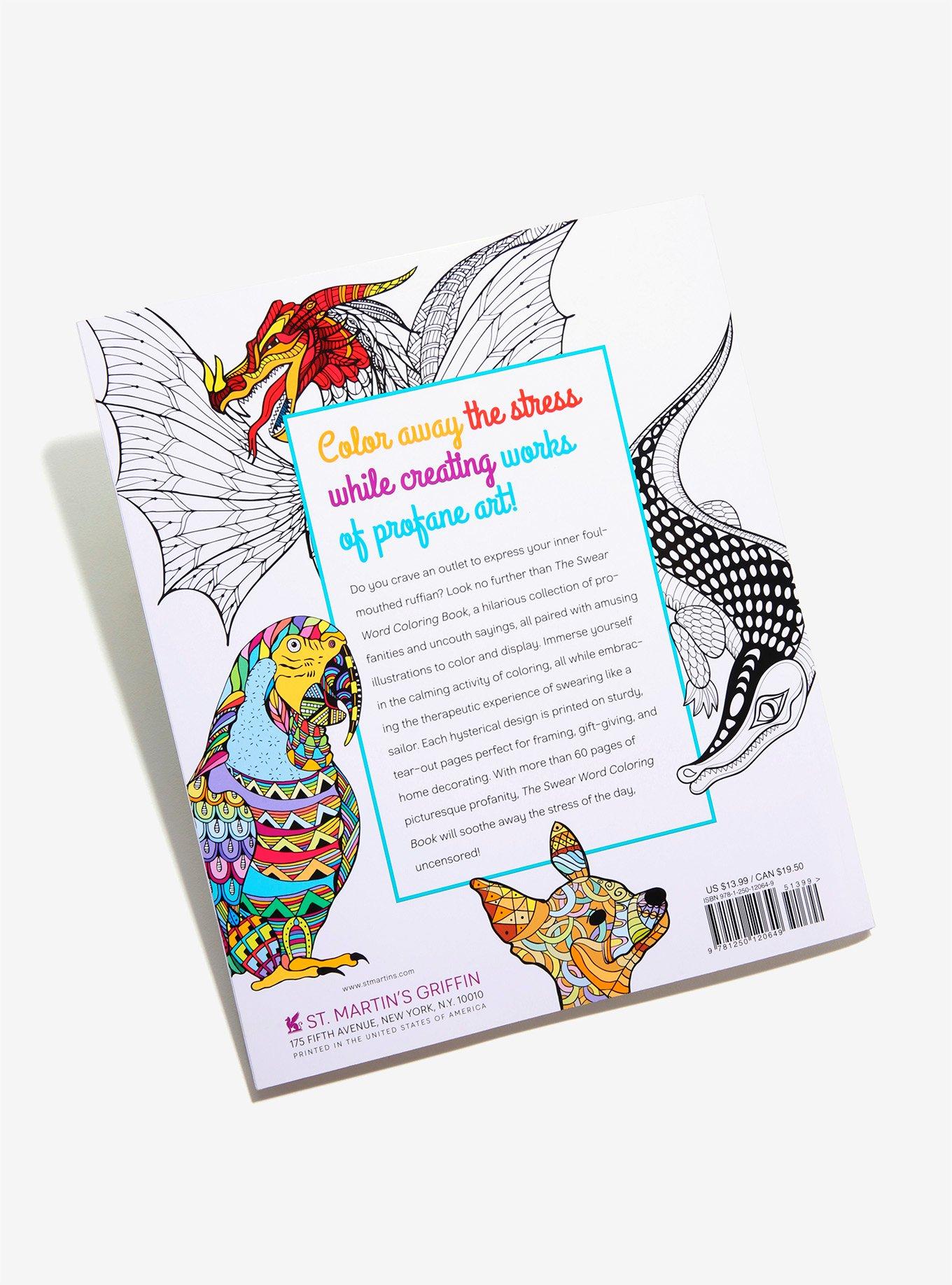 The Swear Word Coloring Book, , alternate