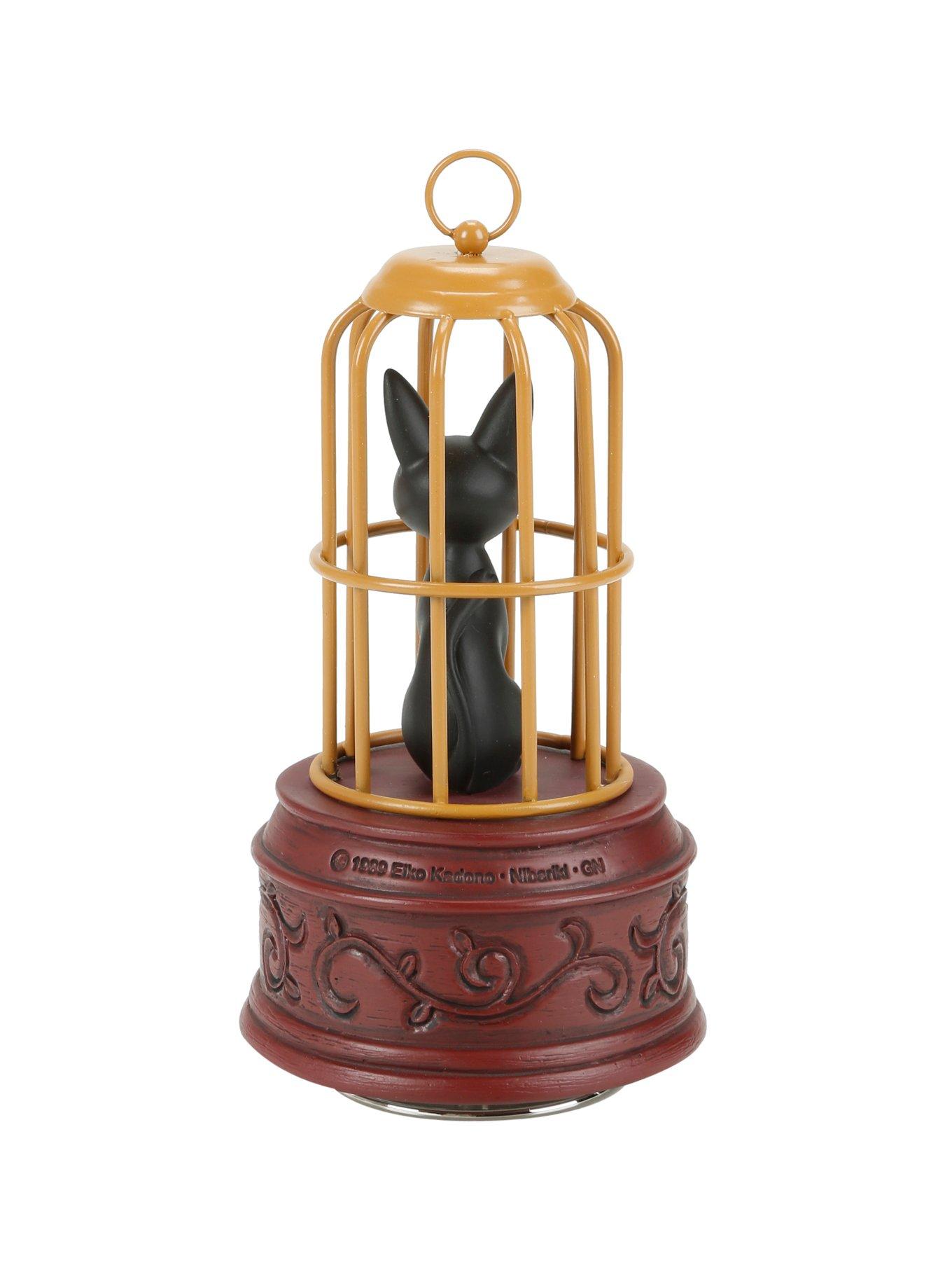 Studio Ghibli Kiki's Delivery Service Jiji Cage Music Box, , alternate