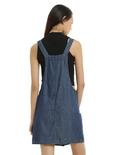 Denim Overall Pocket Dress, , alternate
