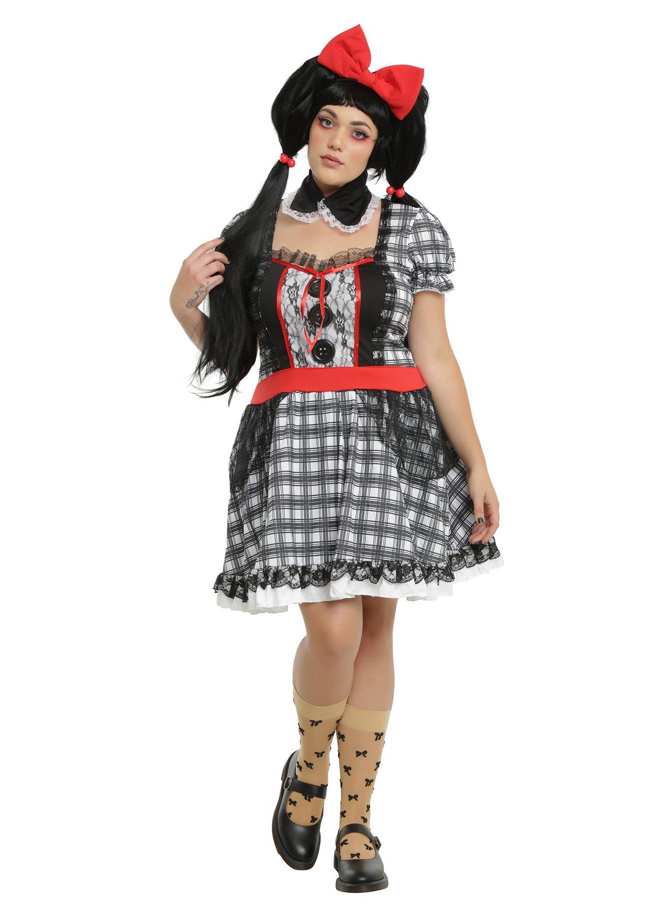 Babydoll Costume Plus Size, , alternate
