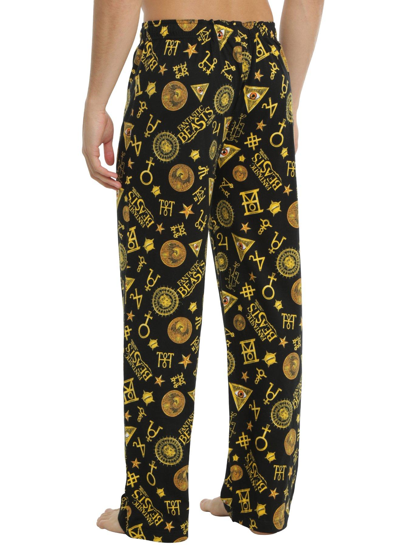 Fantastic Beasts And Where To Find Them Guys Pajama Pants, , alternate
