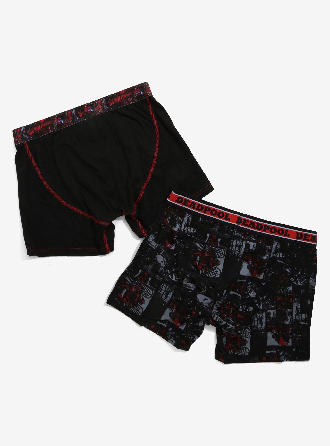 Marvel Deadpool Boxer Brief Set, , alternate