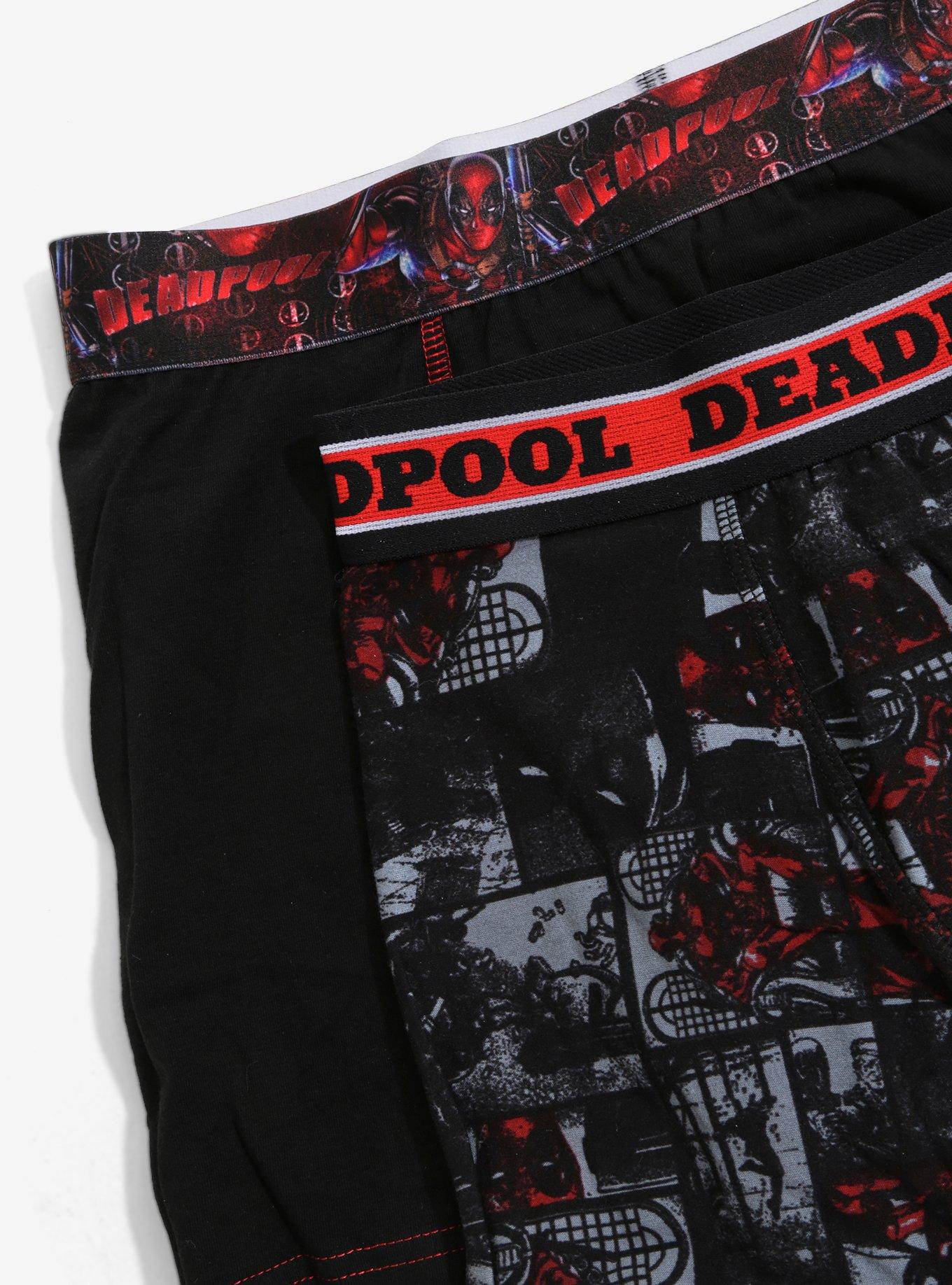 Marvel Deadpool Boxer Brief Set, , alternate