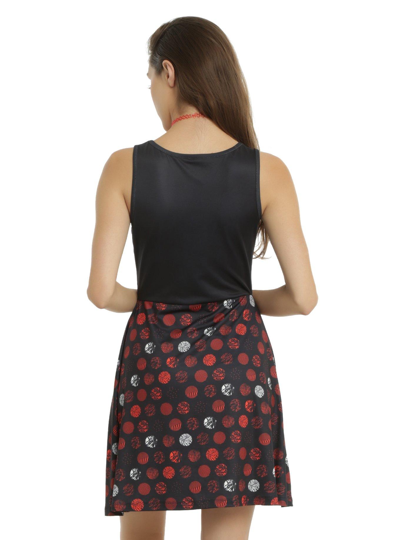 Twenty One Pilots Circles Skater Dress, , alternate