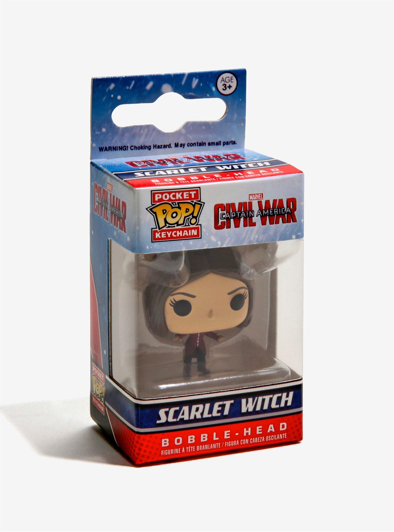 Funko Pocket Pop! Marvel Captain America: Civil War Scarlet Witch Key Chain, , alternate
