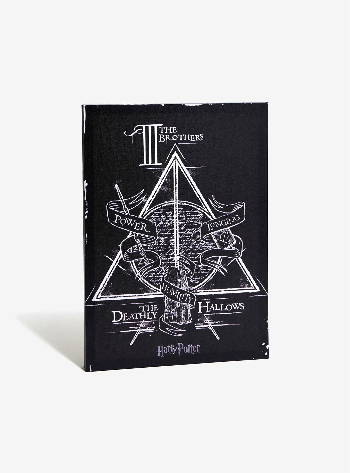 Harry Potter Deathly Hallows Canvas Print, , alternate