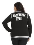 Fall Out Boy Girls Varsity Jacket Plus Size, , alternate