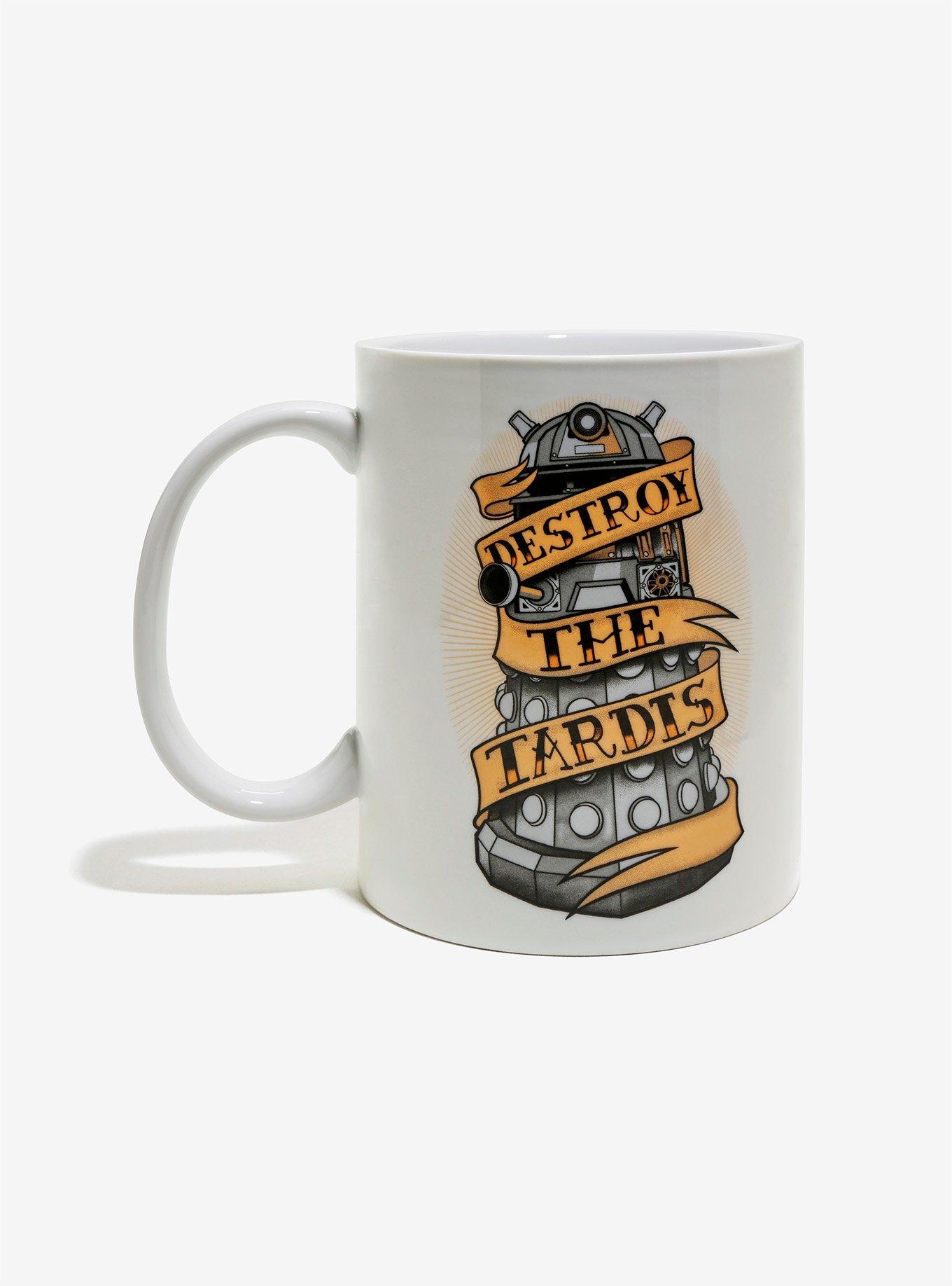 Doctor Who Limited Edition TARDIS Dalek 64 Oz. Mug, , alternate