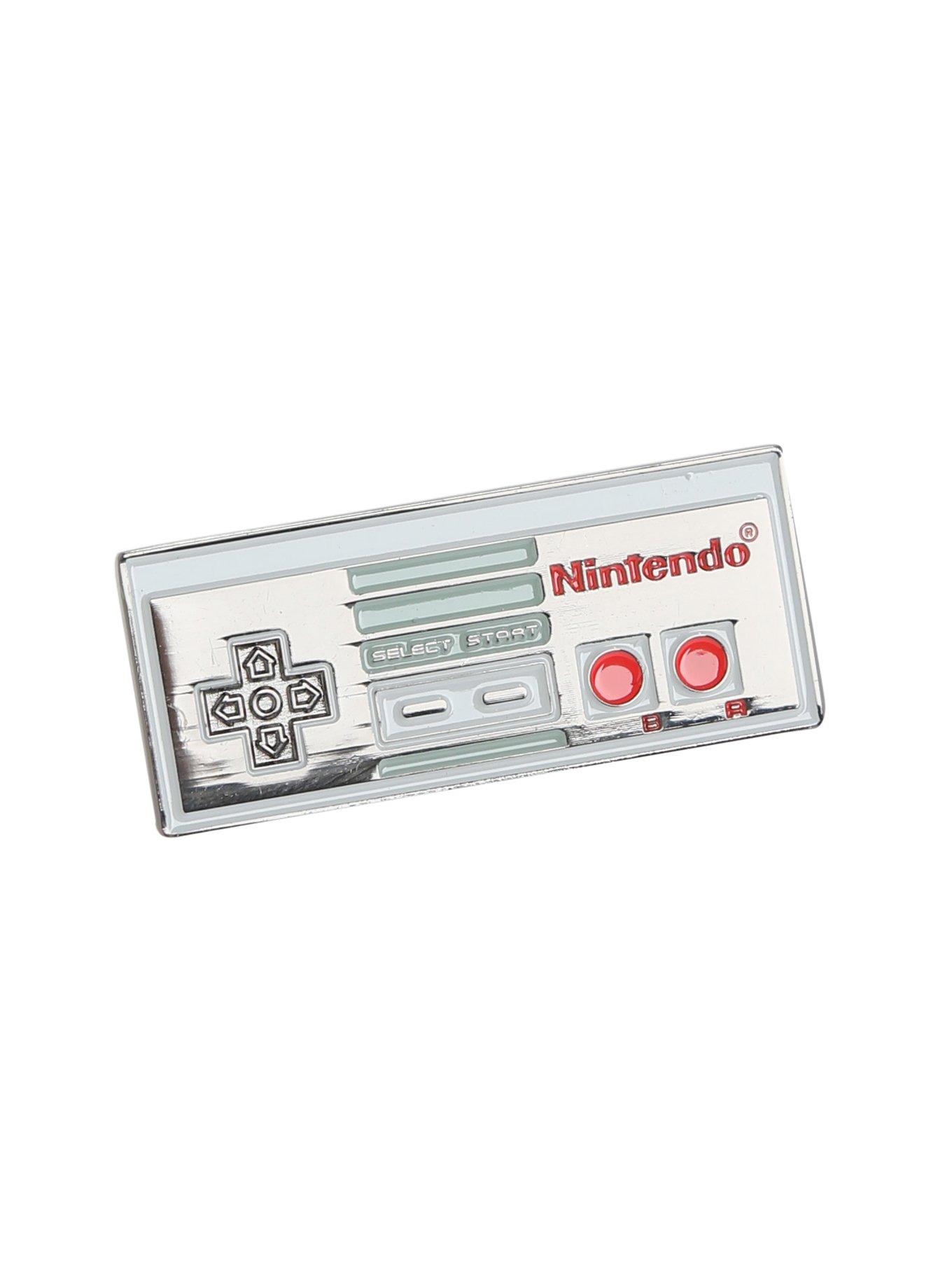Nintendo NES Classic Controller Enamel Pin, , alternate