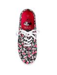 Disney Minnie Mouse Pink & Black Lace-Up Sneakers, , alternate