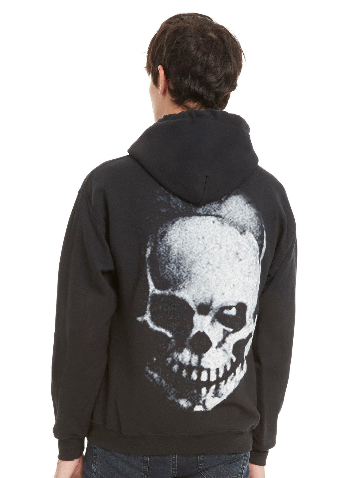 Slipknot Logo Skull Hoodie, , alternate