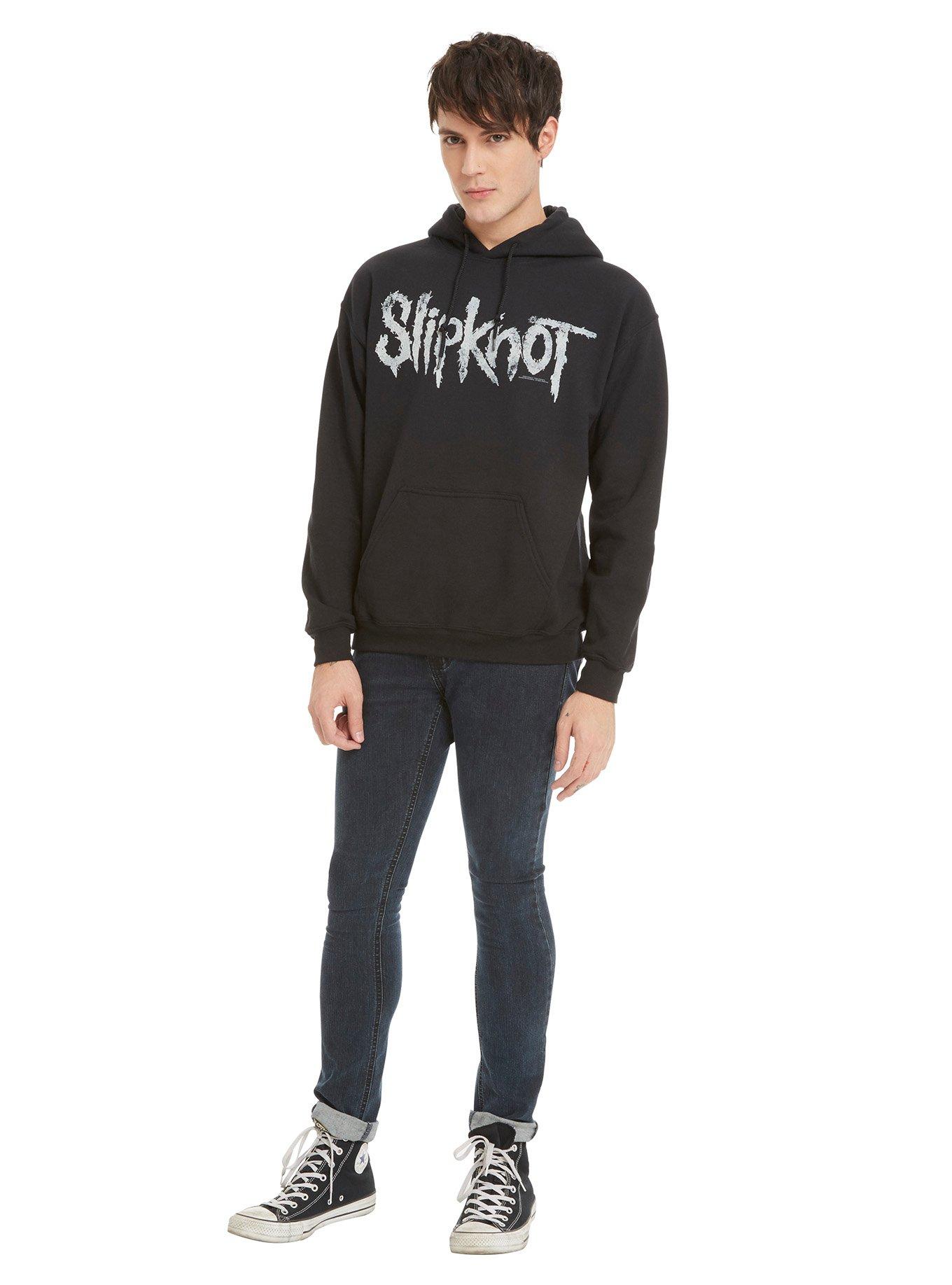 Slipknot Logo Skull Hoodie, , alternate