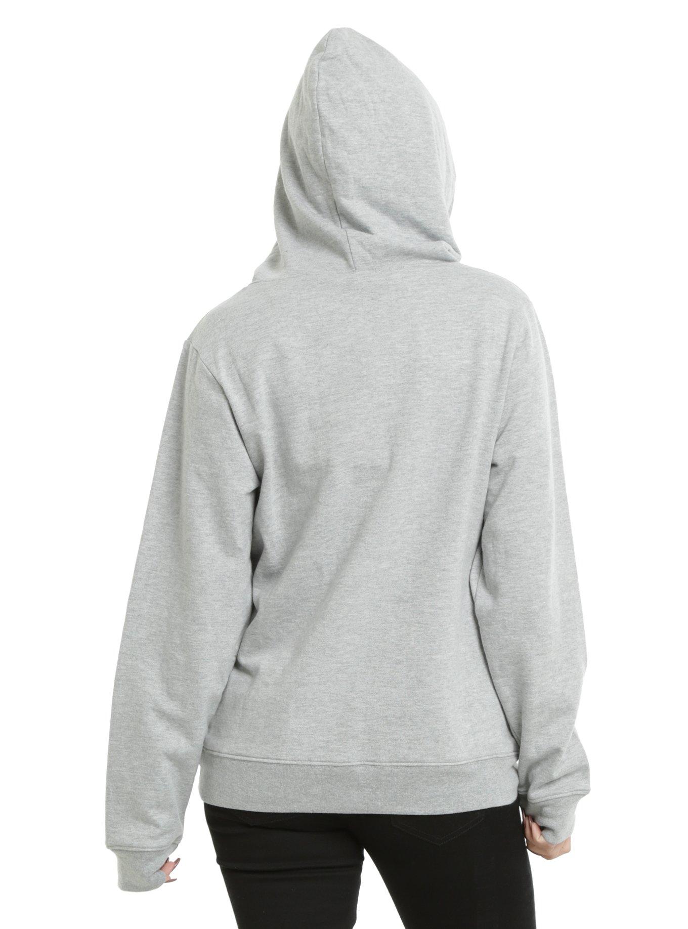 Fall Out Boy Crown Logo Cowl Neck Girls Hoodie, , alternate