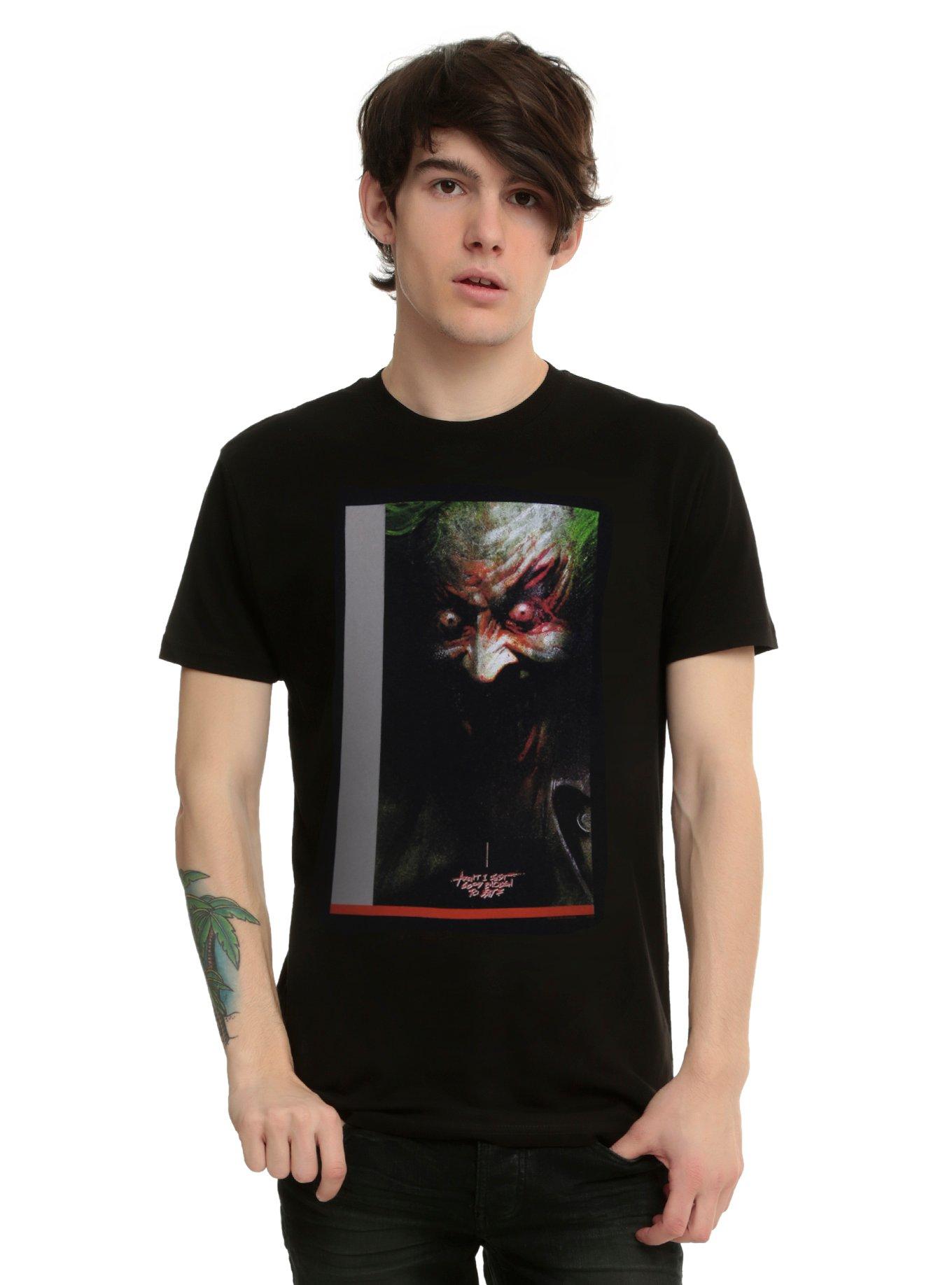DC Comics The Joker Arkham Asylum T-Shirt, , alternate