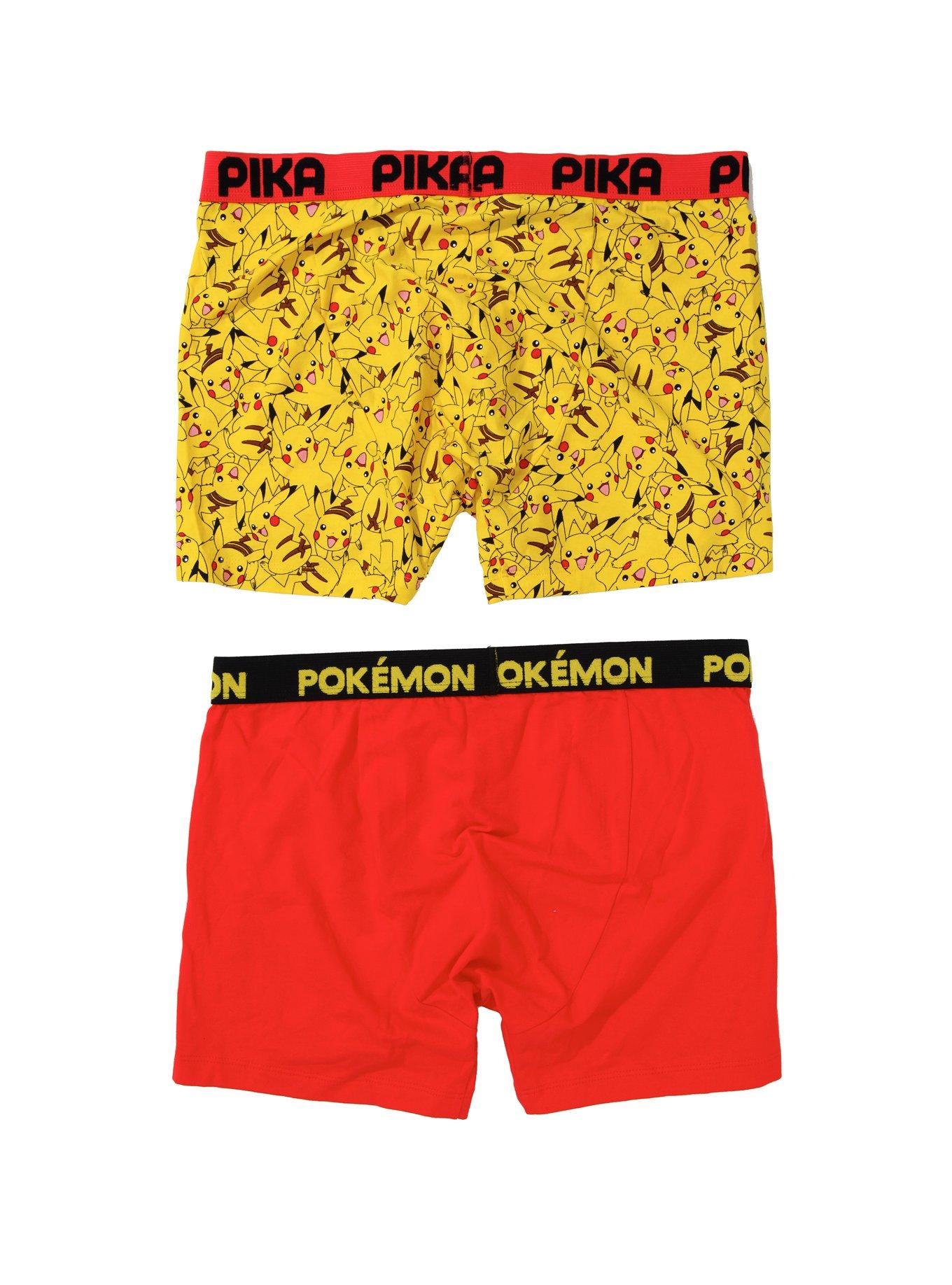 Pokemon Pikachu Boxer Briefs, Hot Topic