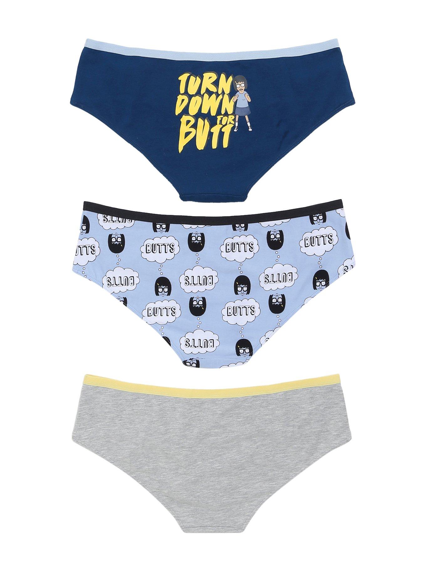 Bob's Burgers Tina Butts Panty Set, , alternate