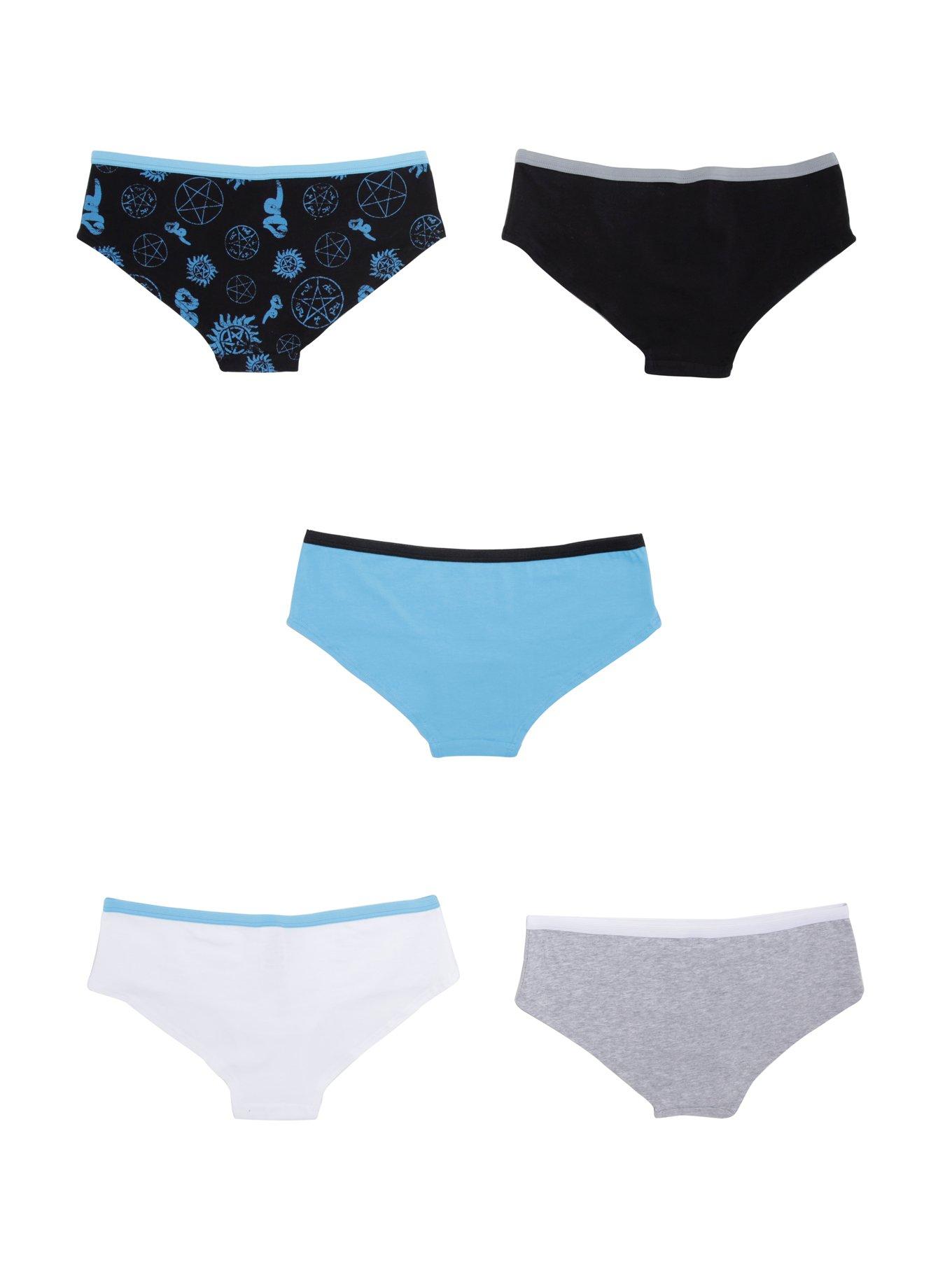 Supernatural Symbols Panty 5 Pack, , alternate