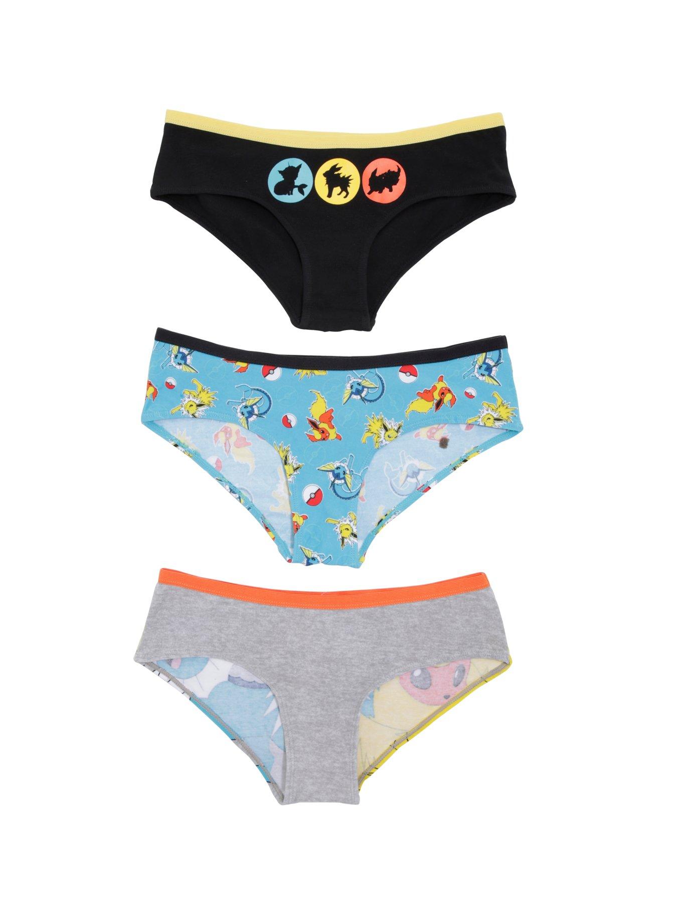 Pokemon Eevee Evolutions Panty Set, , alternate