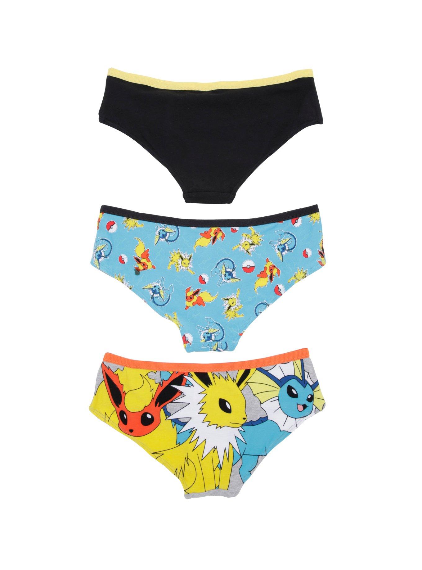 Pokemon Eevee Evolutions Panty Set, , alternate