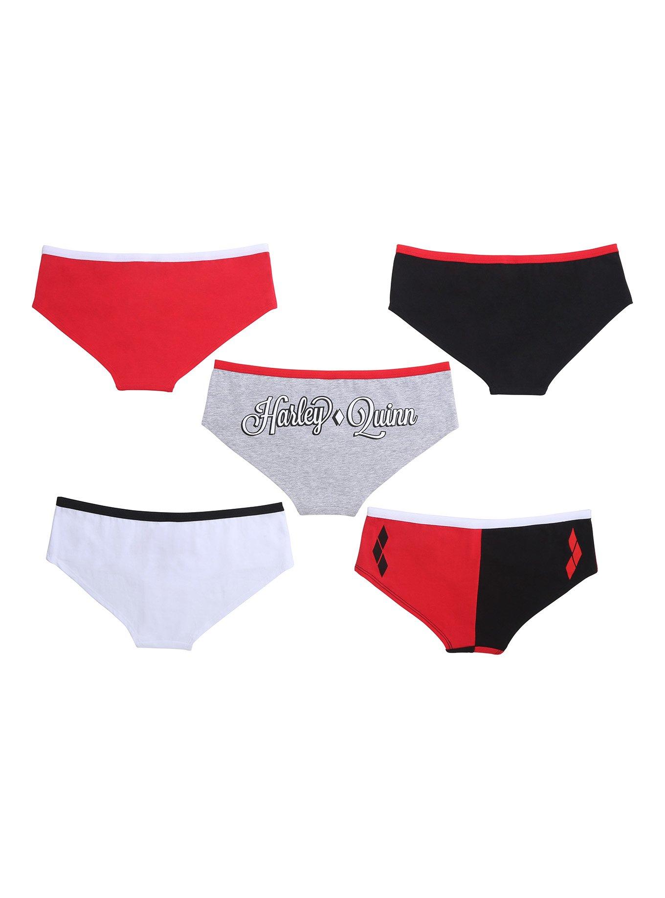 DC Comics Harley Quinn Panty Set, , alternate