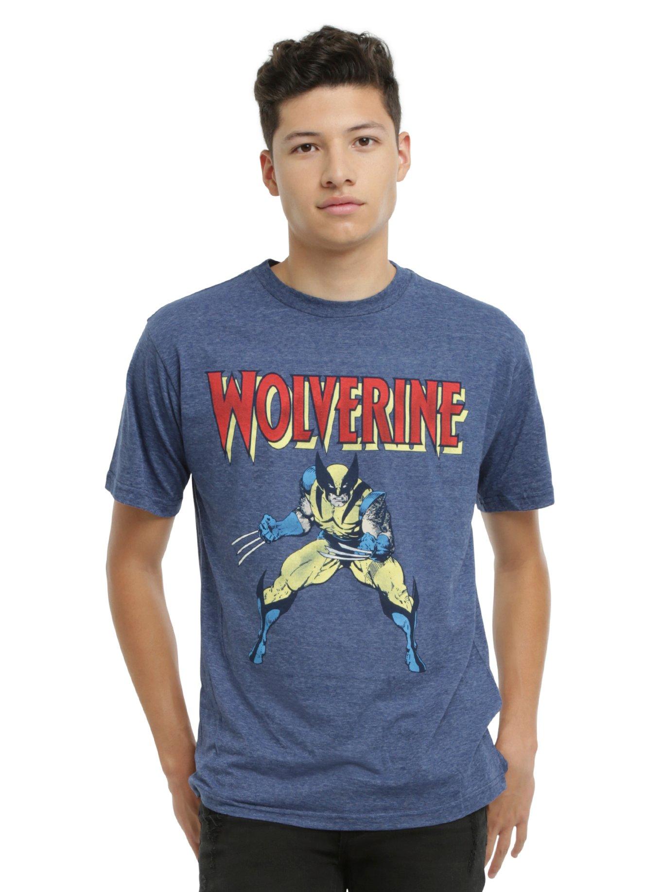 Marvel Wolverine Vintage T-Shirt, , alternate