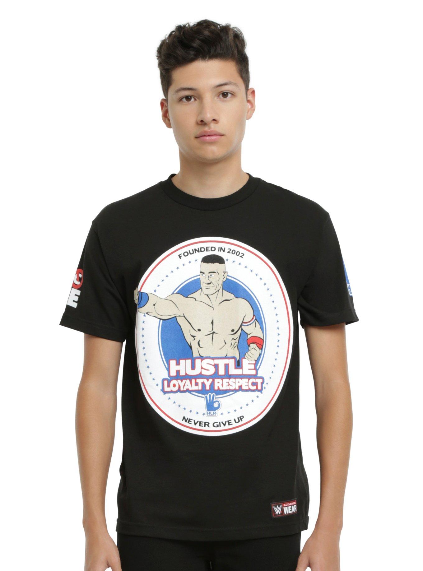 WWE John Cena Hustle Loyalty Respect T-Shirt, , alternate