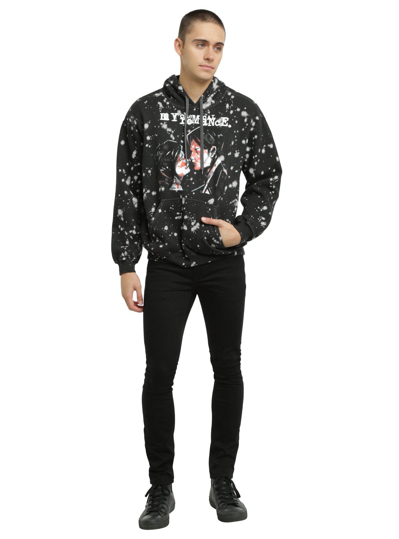 My Chemical Romance Three Cheers Splatter Hoodie, , alternate