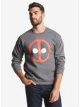 Marvel Deadpool Basic Logo Crewneck Sweater, , alternate