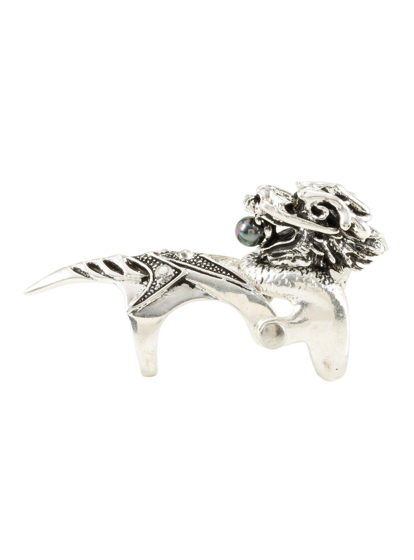 Dragon Full Finger Armor Ring, , alternate