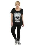 Halsey Badlands Skull Logo Girls T-Shirt Plus Size, , alternate