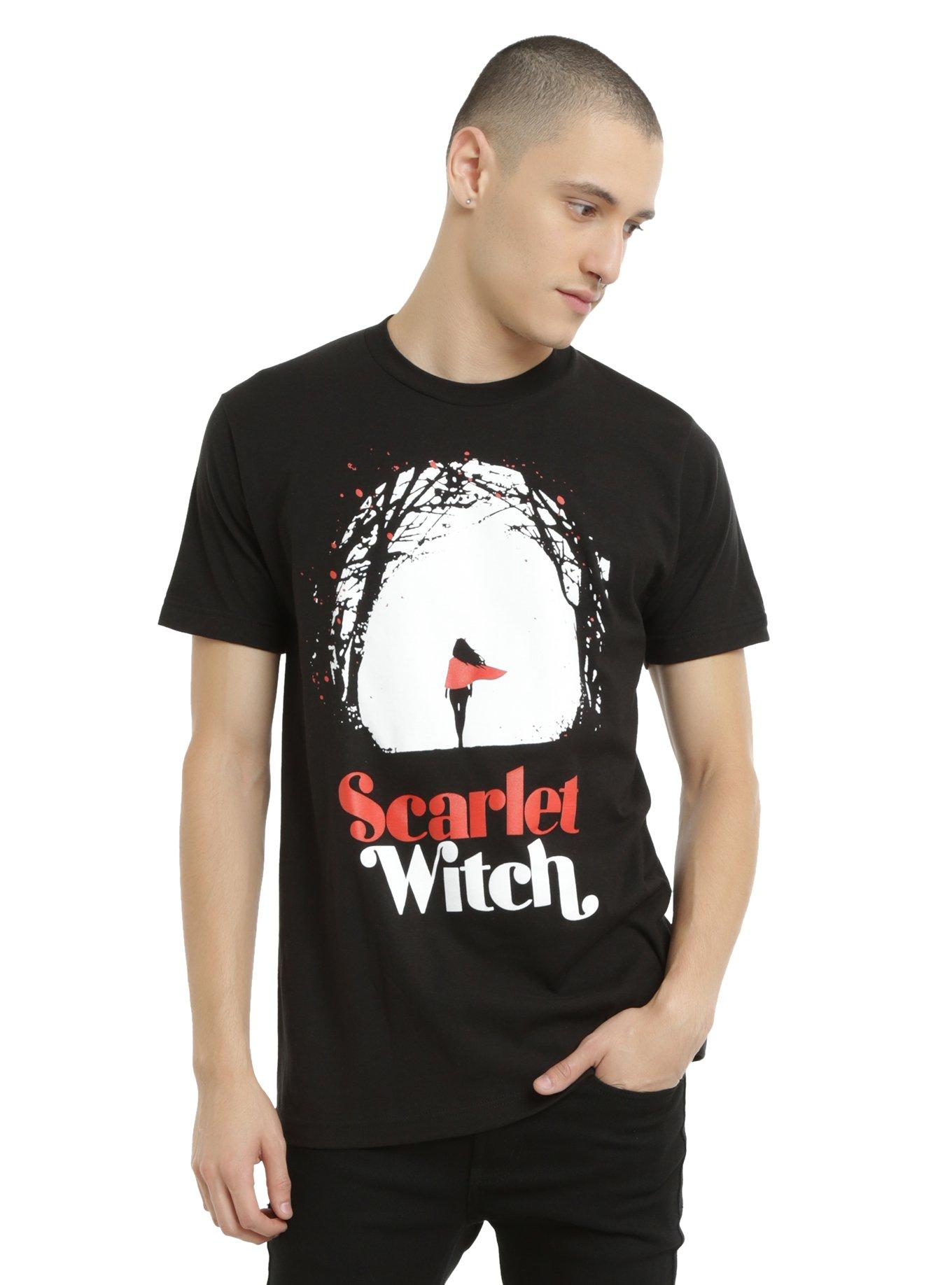 Marvel Scarlet Witch Forest T-Shirt, , alternate