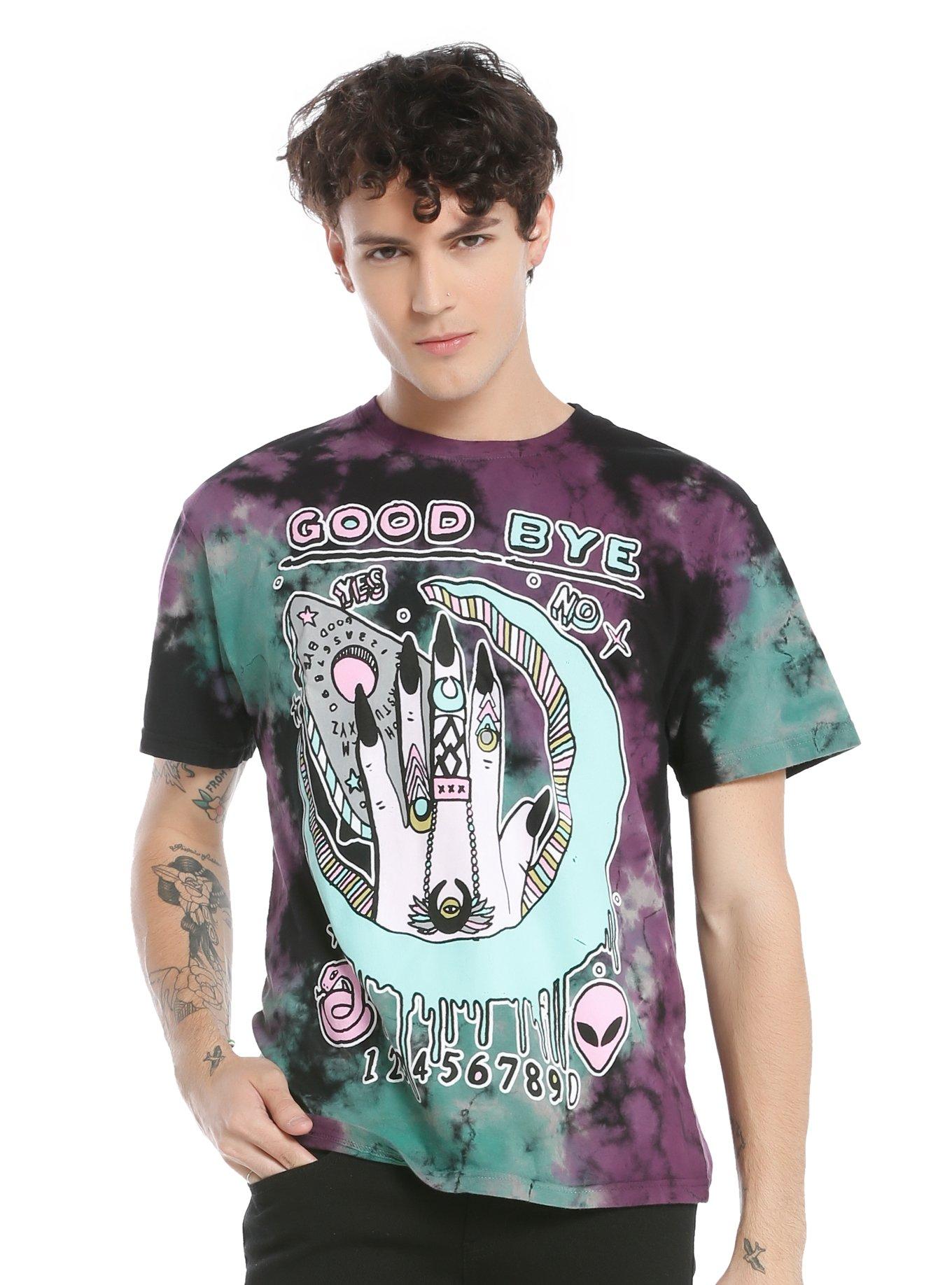 Teen Hearts Good Bye Tie Dye T-Shirt, , alternate