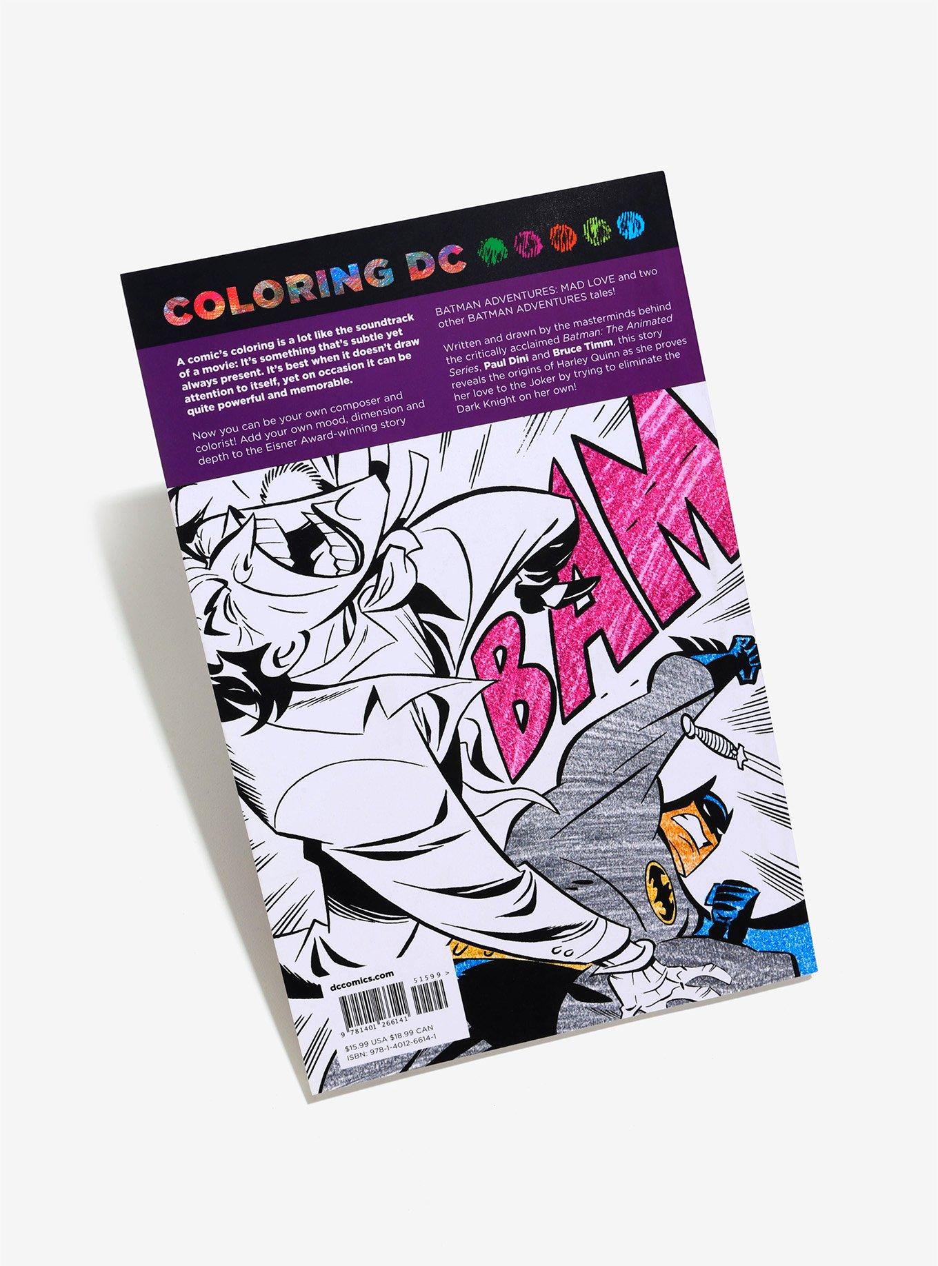 DC Comics Batman: Harley Quinn Mad Love Coloring Book, , alternate