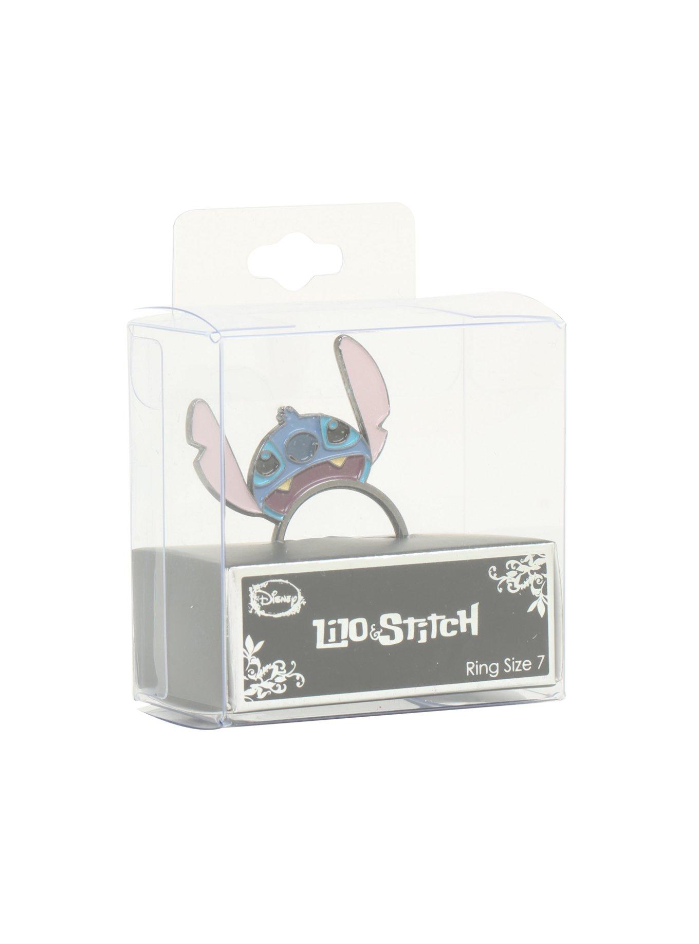 Disney Lilo & Stitch Flat Enamel Ring, , alternate